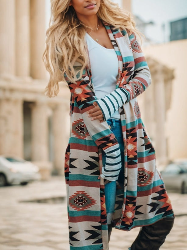 Cardigan long pour femmes Livraison 20 à 30 jours