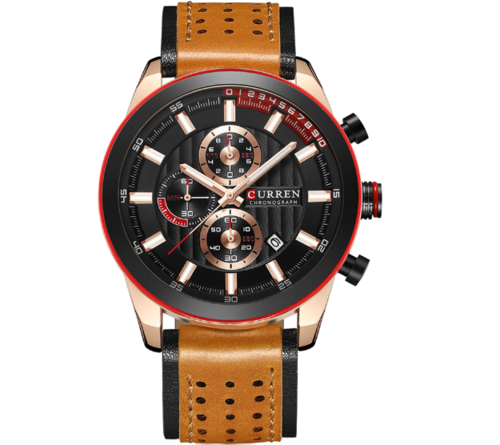 Montre d'affaires Curren pour hommes Livraison 20 à 30 jours