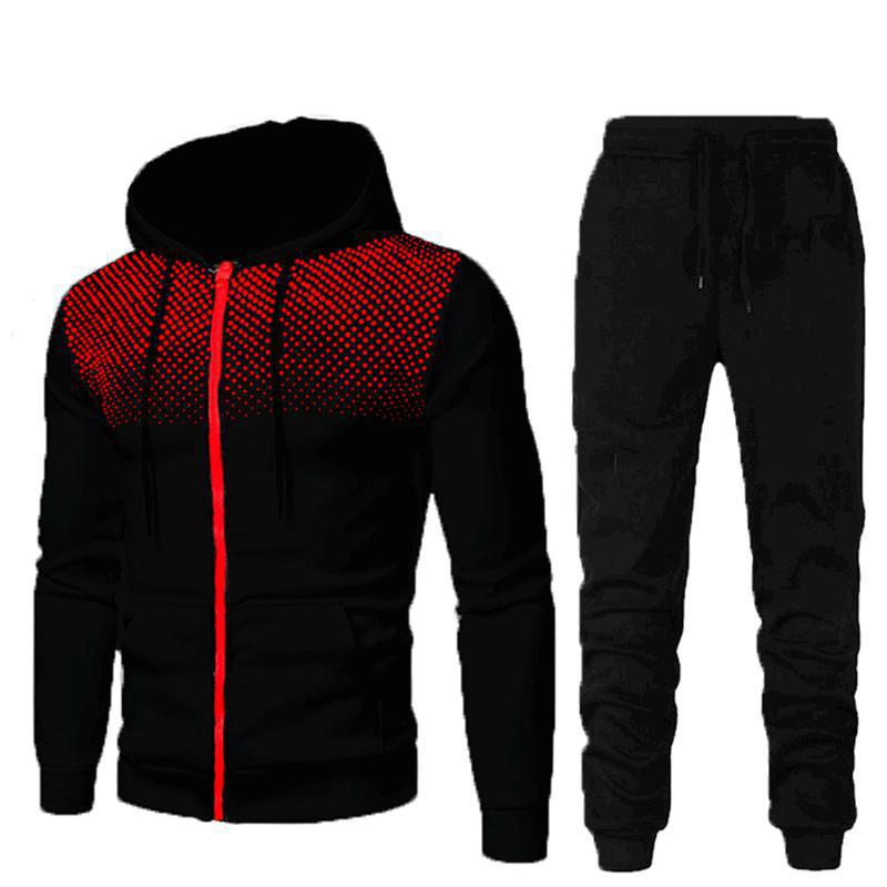 New Sweatshirts And Trousers Sports Fitness Men's Autumn And Winter Men's Suits