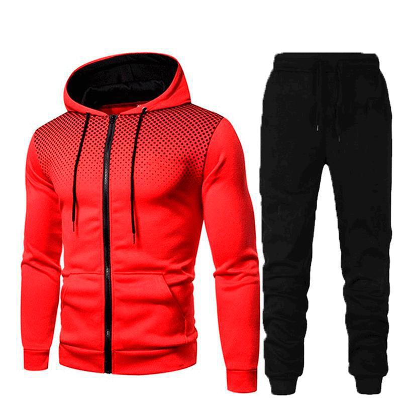 New Sweatshirts And Trousers Sports Fitness Men's Autumn And Winter Men's Suits