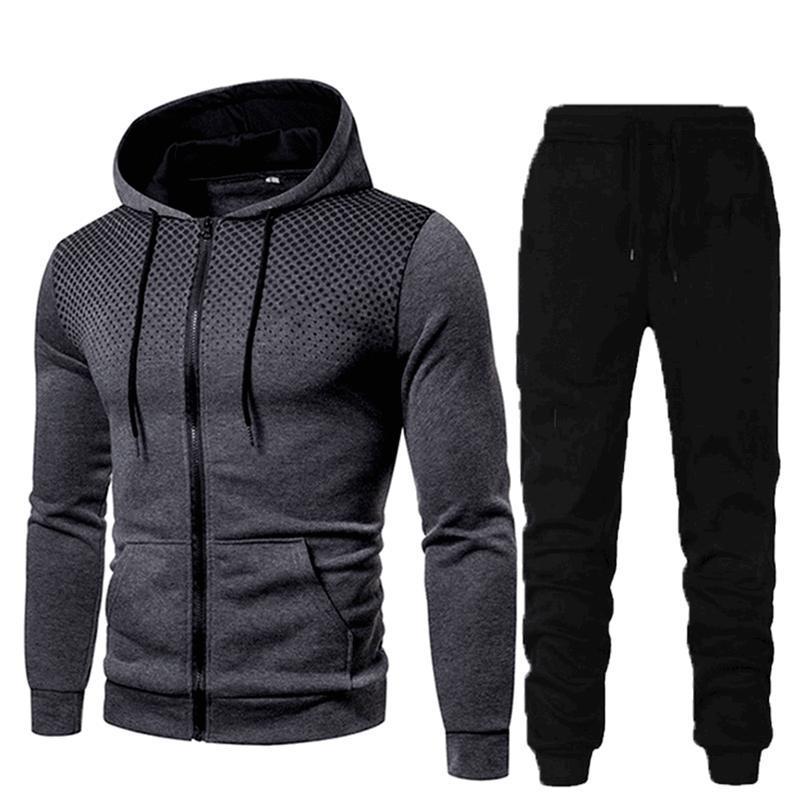 New Sweatshirts And Trousers Sports Fitness Men's Autumn And Winter Men's Suits