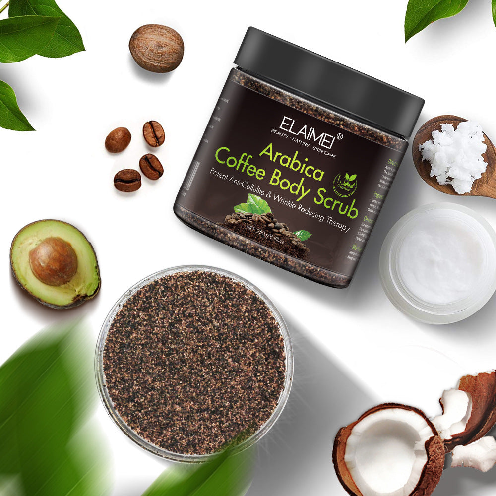 100% Natural Coffee Exfoliating Body Scrub