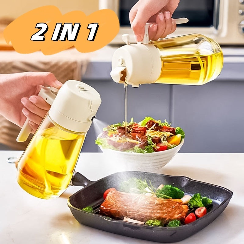 Distributeur d'huile en versement ou en vaporisateur 470ml Livraison 20 à 30 jours