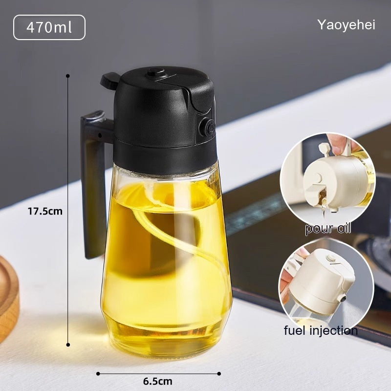 Distributeur d'huile en versement ou en vaporisateur 470ml Livraison 20 à 30 jours