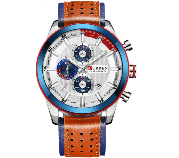 Montre d'affaires Curren pour hommes Livraison 20 à 30 jours