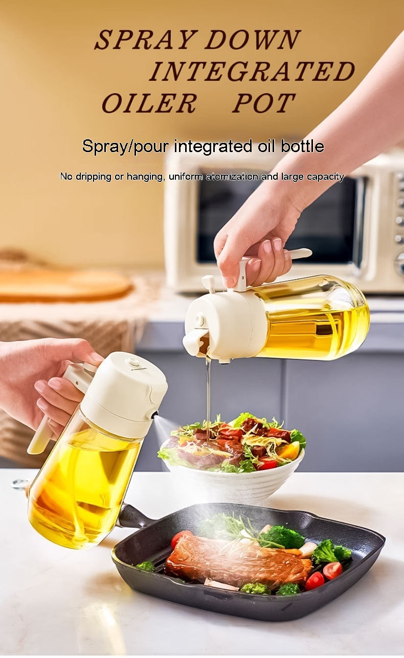 Distributeur d'huile en versement ou en vaporisateur 470ml Livraison 20 à 30 jours