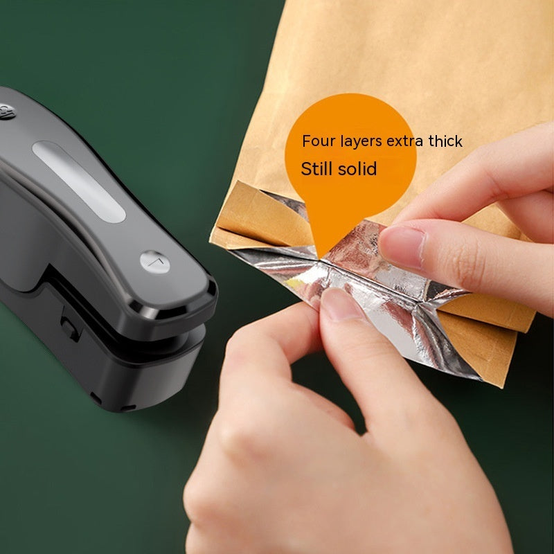 Mini portable rechargeable sealer