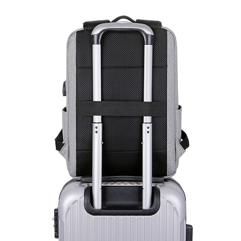 Sac à dos d'affaires étanche et multifonctionnel avec chargeur USB Livraison 8 à 14 jours