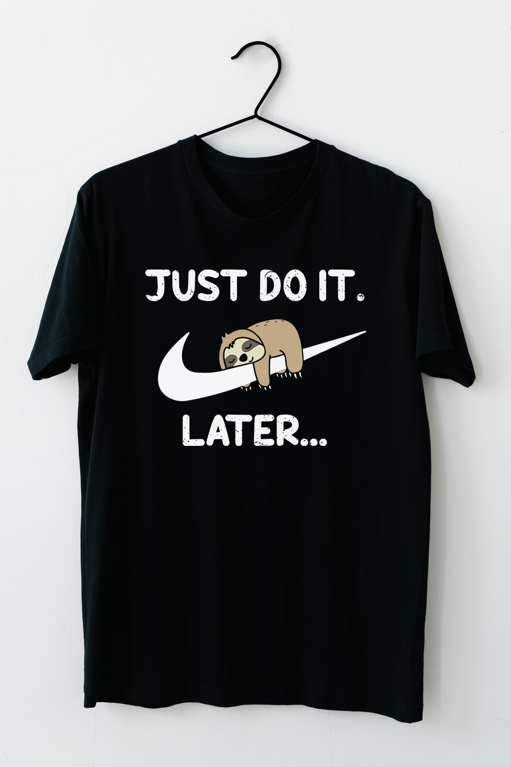 Tee-Shirt "Just do it later" Livraison 15 à 21 jours