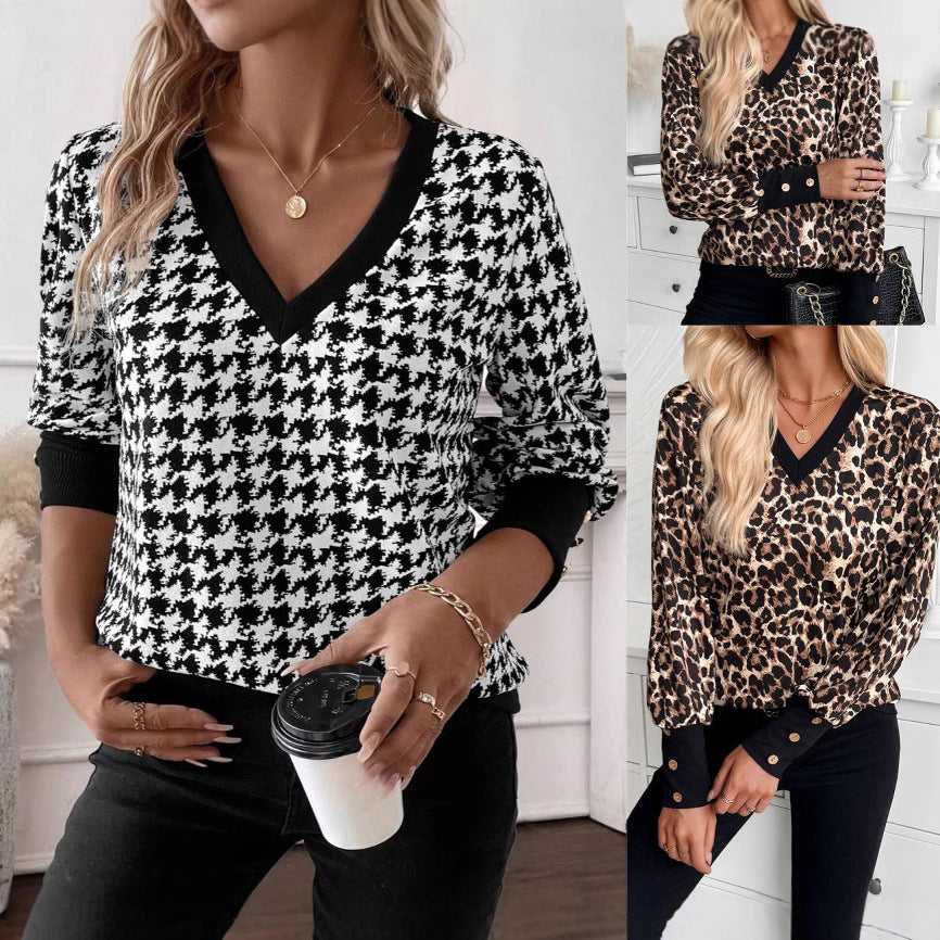 Pull col en V manches longues Livraison 15 à 30 jours