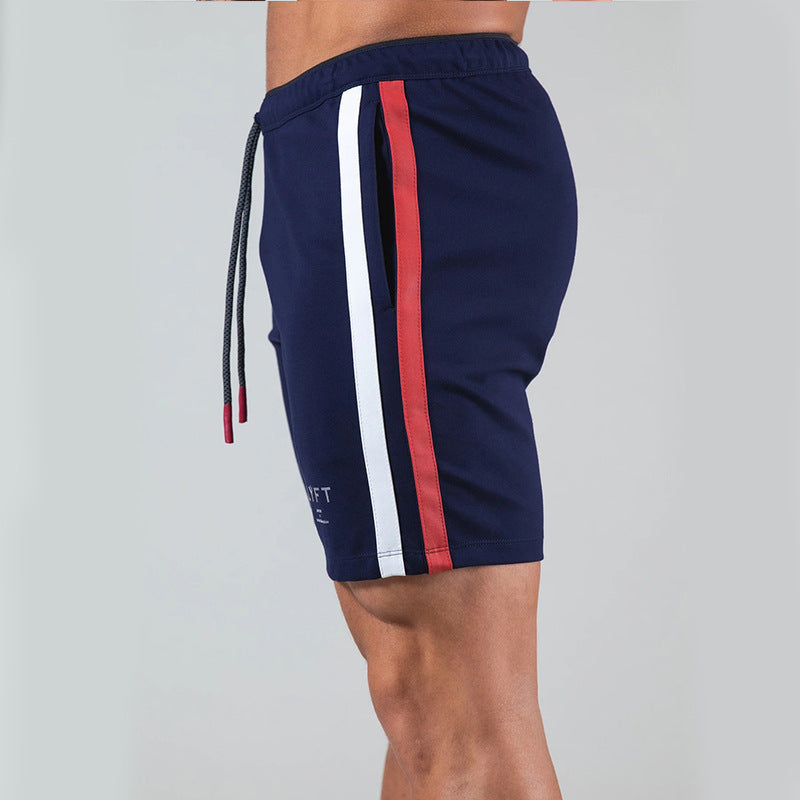 Men's Striped Training Shorts