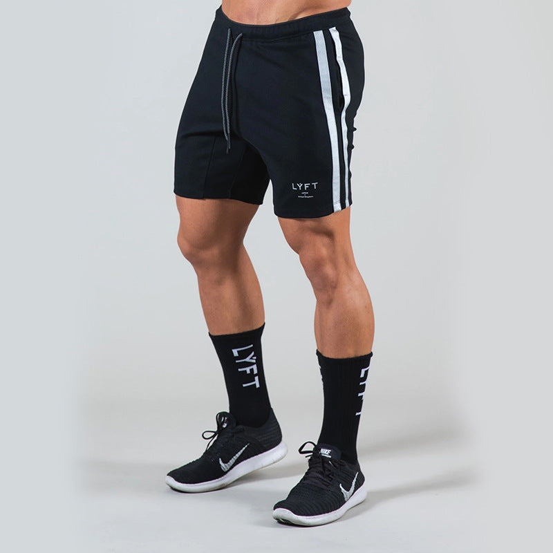 Men's Striped Training Shorts
