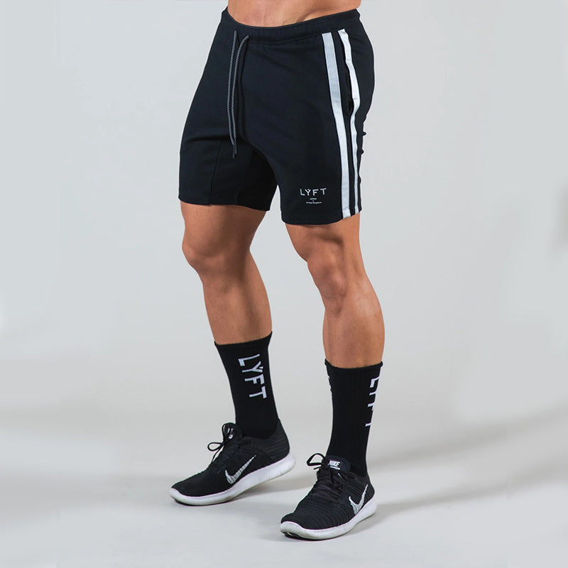 Men's Striped Training Shorts