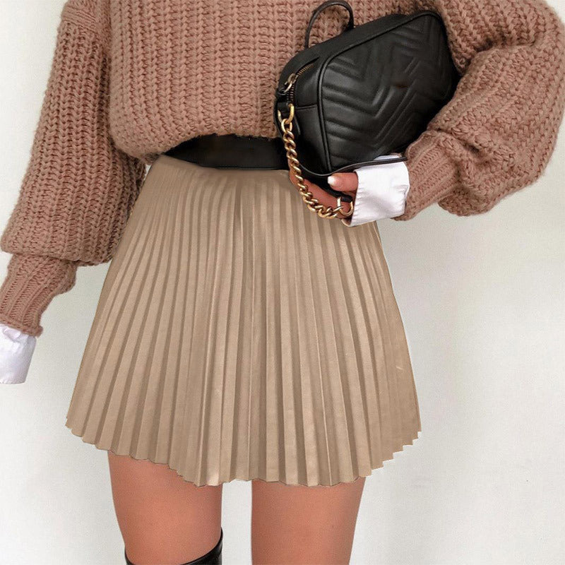 Jupe courte plissée et Sexy pour femmes, transfrontalière Amazon, automne et été, mode européenne et américaine, 2023