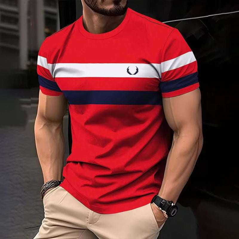 Tee-Shirt à manches courtes du S au 6XL