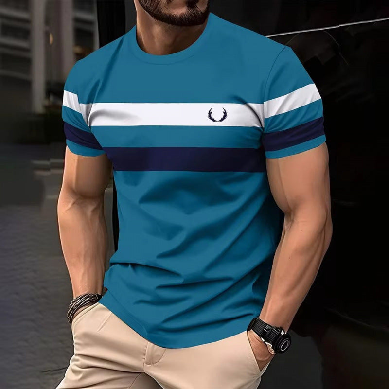 Tee-Shirt à manches courtes du S au 6XL