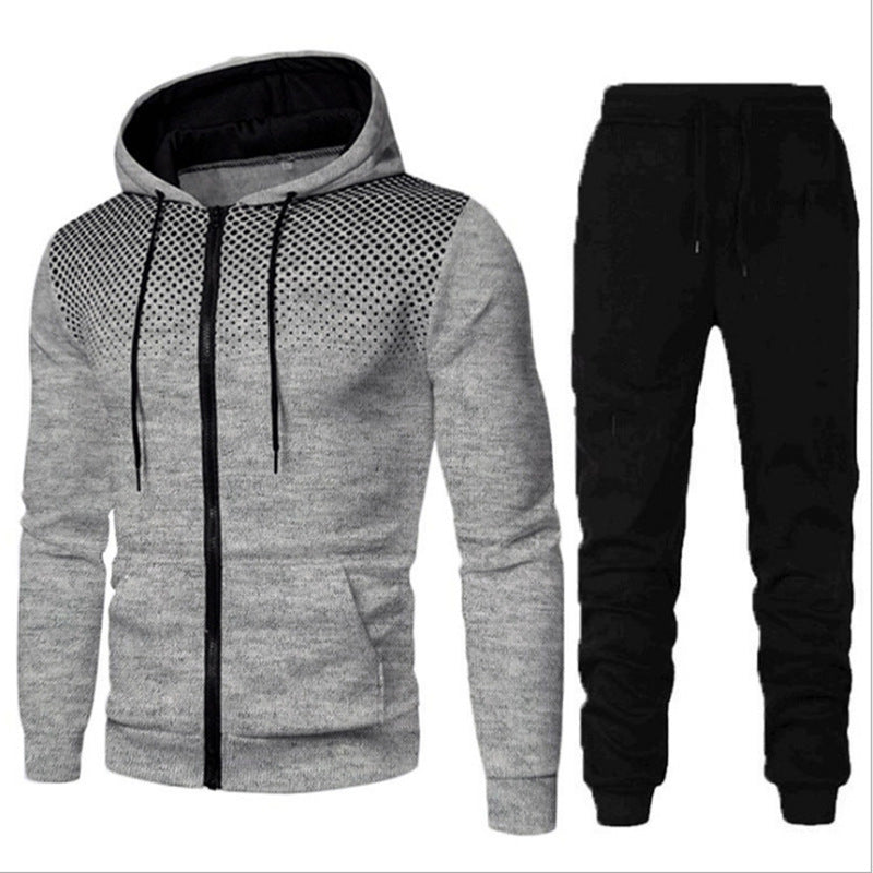 New Sweatshirts And Trousers Sports Fitness Men's Autumn And Winter Men's Suits
