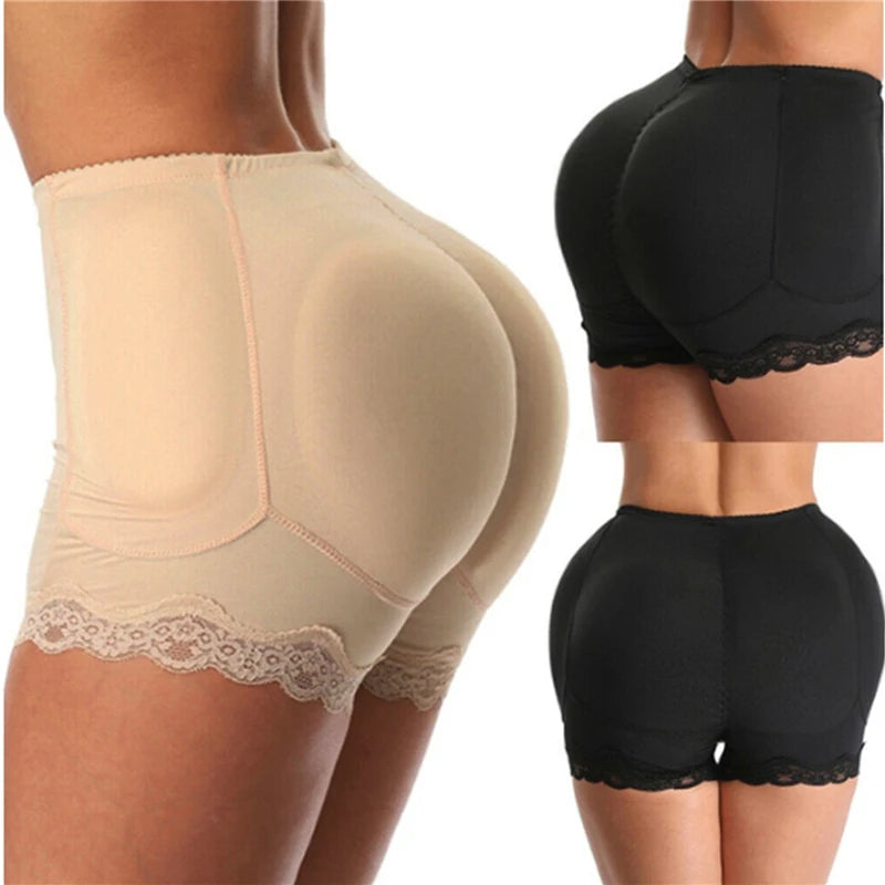 Rehausseur de fesses rembourré, sous-vêtements correctifs, rehausseur de fesses, sangle de modélisation, faux sous-vêtements de hanche, culotte Push Up