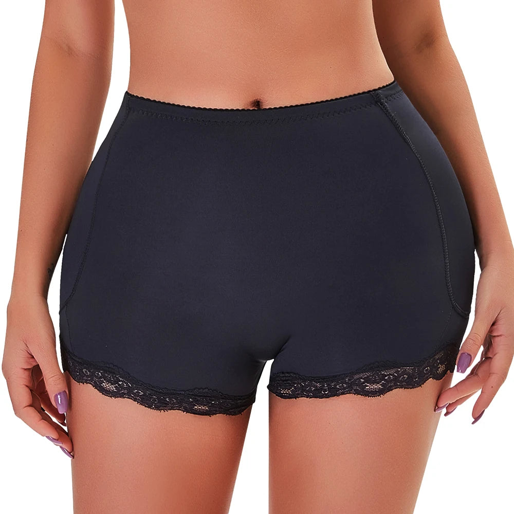 Rehausseur de fesses rembourré, sous-vêtements correctifs, rehausseur de fesses, sangle de modélisation, faux sous-vêtements de hanche, culotte Push Up