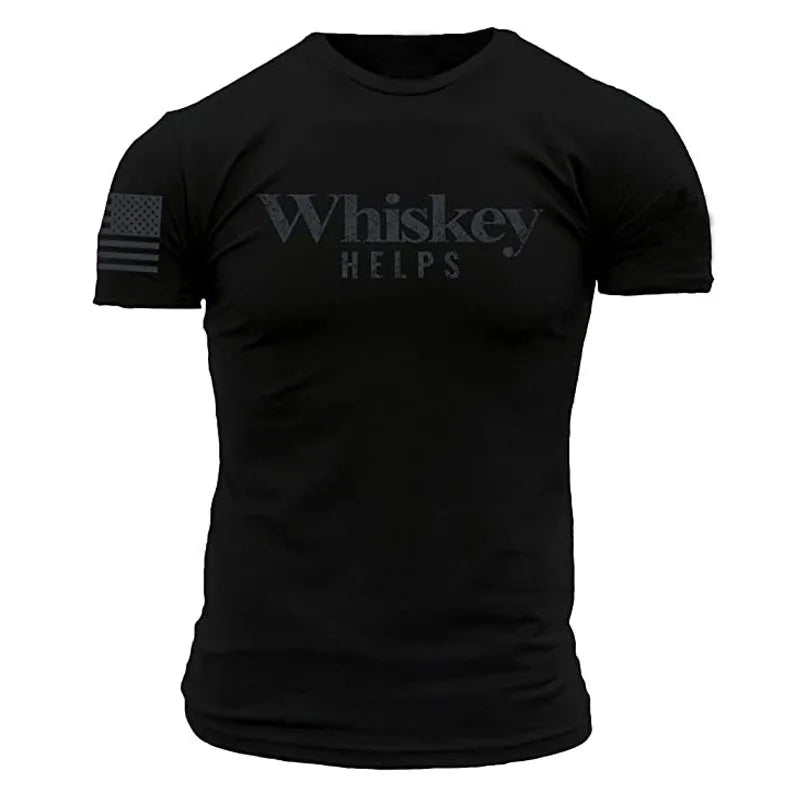 Tee Shirt drapeau américain pour hommes Livraison 20 à 30 jours