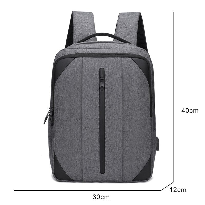 Sac à dos d'affaires pour homme avec chargement USB, multifonctionnel, en nylon Livraison 8 à 14 jours