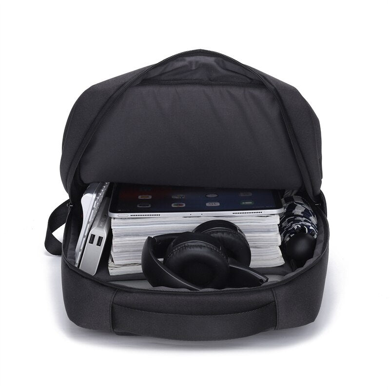 Sac à dos d'affaires pour homme avec chargement USB, multifonctionnel, en nylon Livraison 8 à 14 jours
