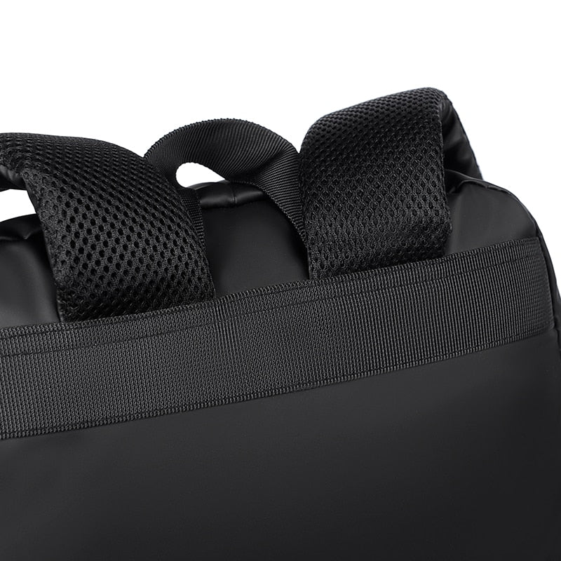 Sac à dos d'affaires avec fermeture éclair pour ordinateur portable de 15,6 pouces Livraison 8 à 14 jours