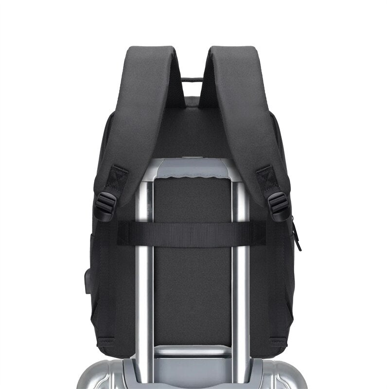 Sac à dos d'affaires pour homme avec chargement USB, multifonctionnel, en nylon Livraison 8 à 14 jours
