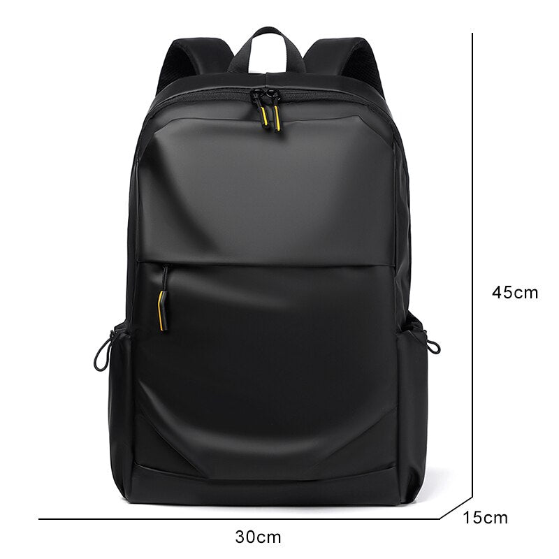 Sac à dos d'affaires avec fermeture éclair pour ordinateur portable de 15,6 pouces Livraison 8 à 14 jours