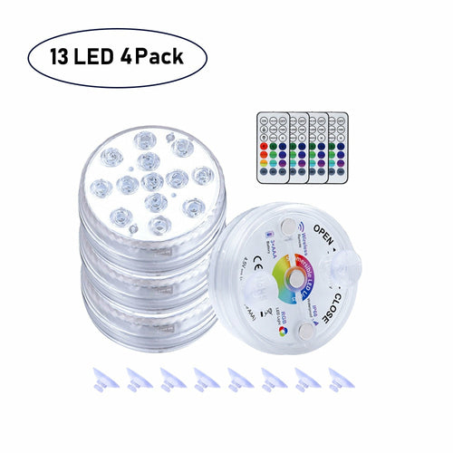 Ampoule à led submersible avec ventouses pour piscine Livraison 4 à 7 jours