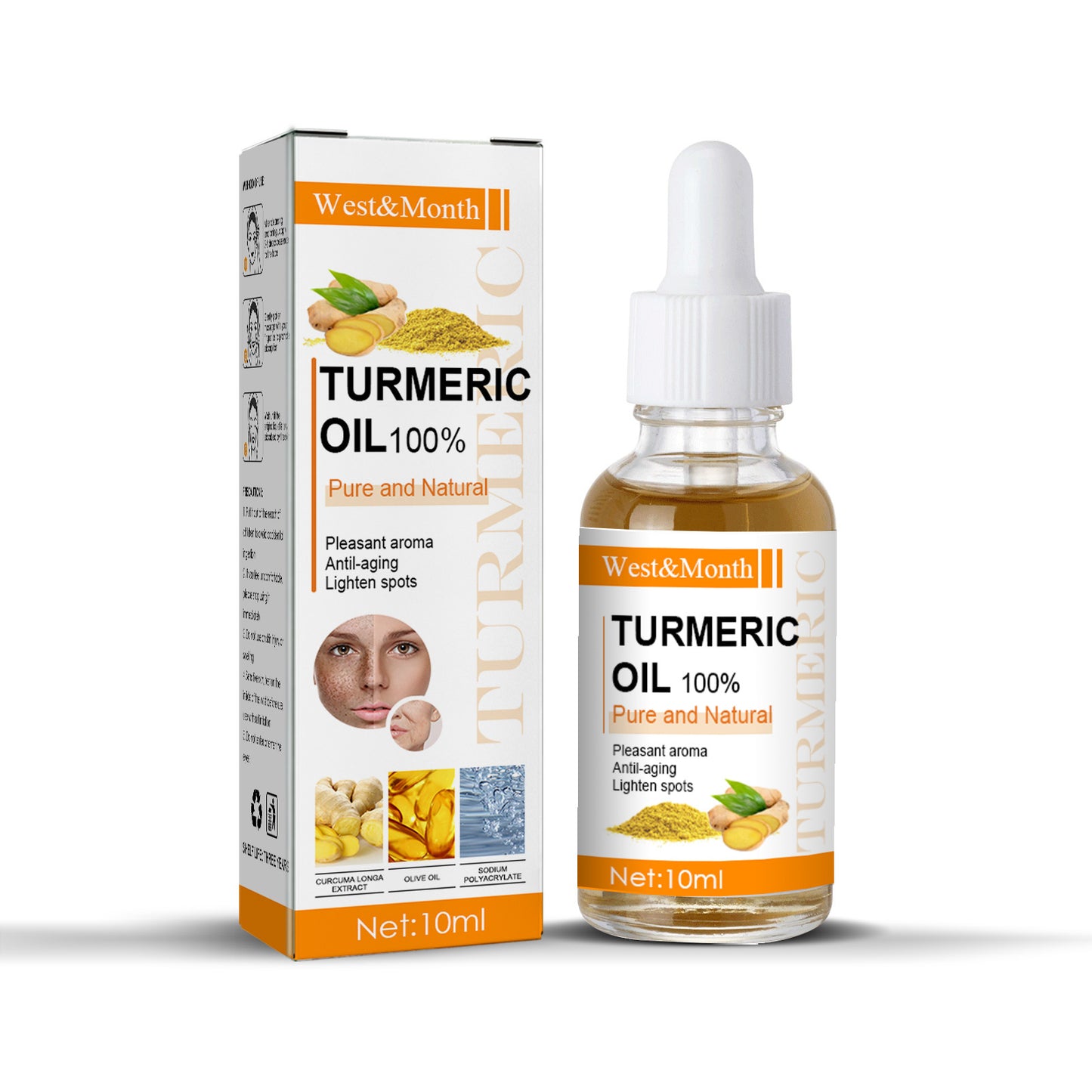 100% Natural Turmeric Moisturizing Oil