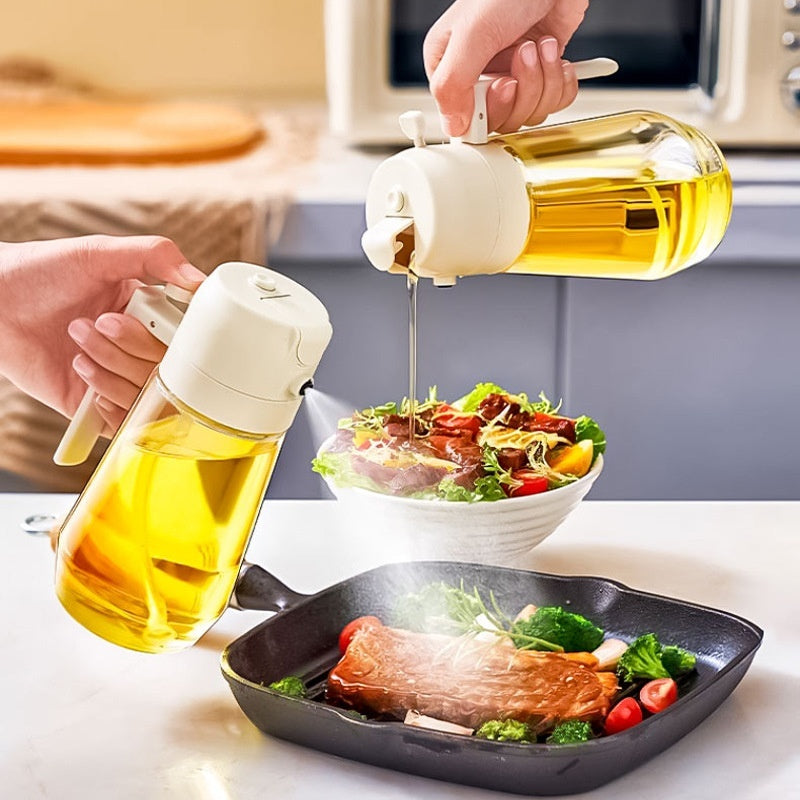 Distributeur d'huile en versement ou en vaporisateur 470ml Livraison 20 à 30 jours