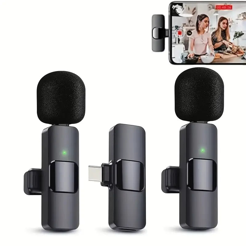 Microphone Lavalier sans fil, réduction de bruit Livraison 7 jours