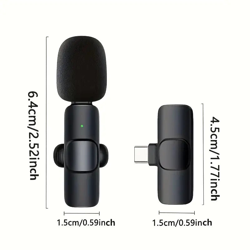 Microphone Lavalier sans fil, réduction de bruit Livraison 7 jours