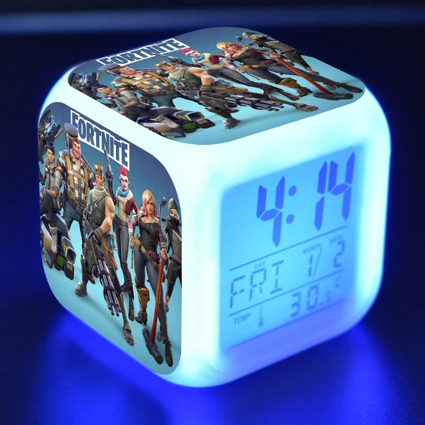 Réveil Fortnite avec écran LCD à LED Livraison 20 à 30 jours