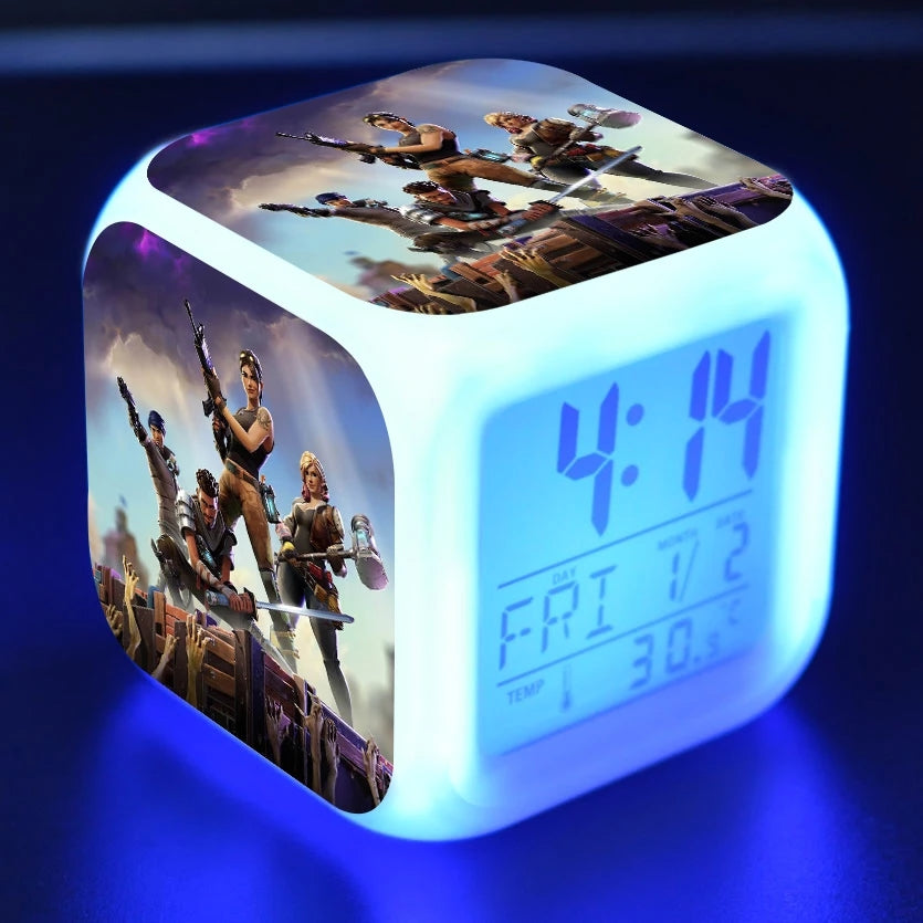 Réveil Fortnite avec écran LCD à LED Livraison 20 à 30 jours