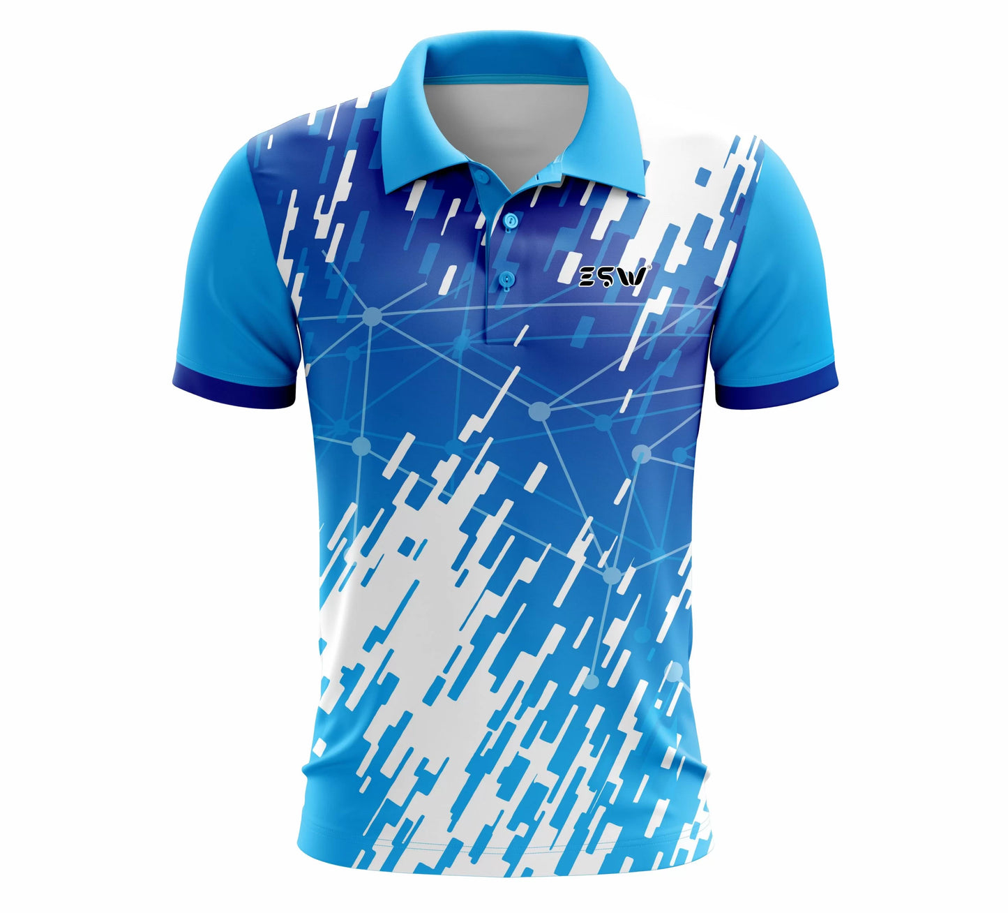 Polo de sport pour hommes T-shirt de cricket léger Livraison 8 à 14 jours