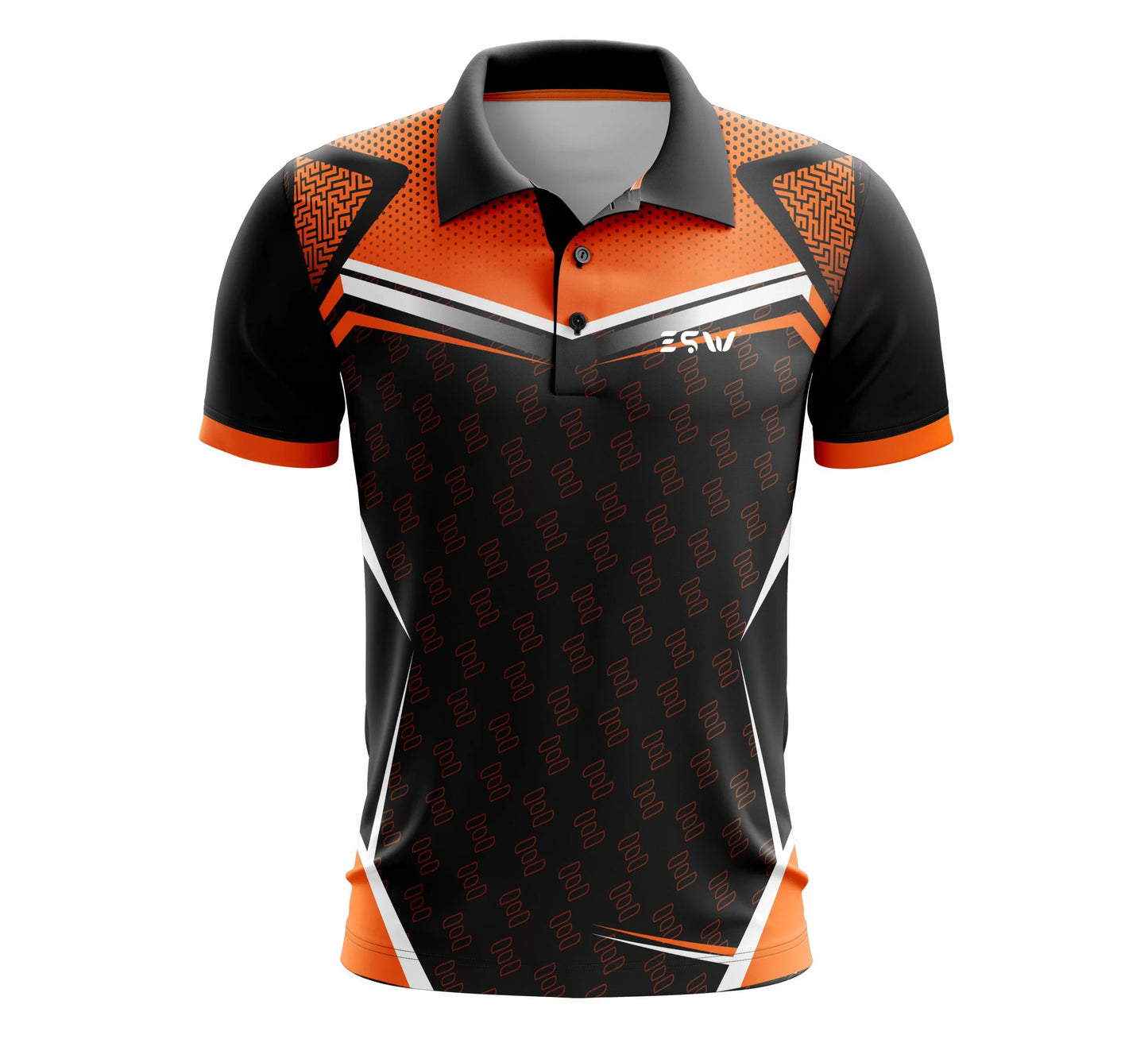 T-shirt de cricket sportif New Pattern Jersey pour hommes Livraison 8 à 14 jours