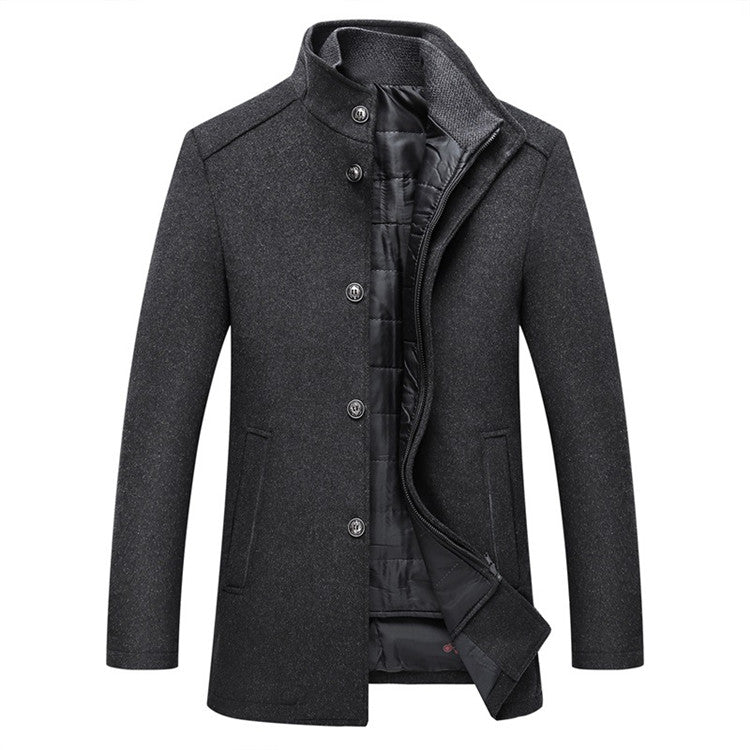 Manteau en laine pour hommes M au 3XL