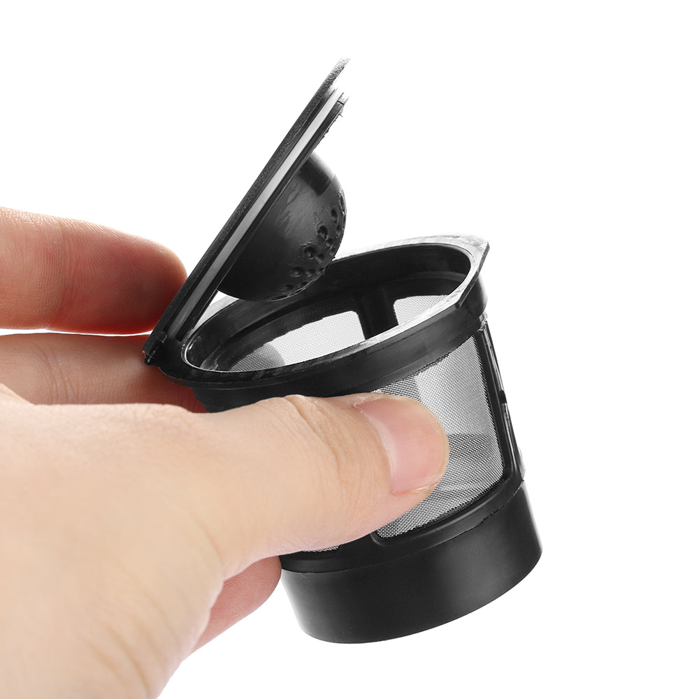 Lot de 3 dosettes filtrantes à café réutilisables avec cuillère