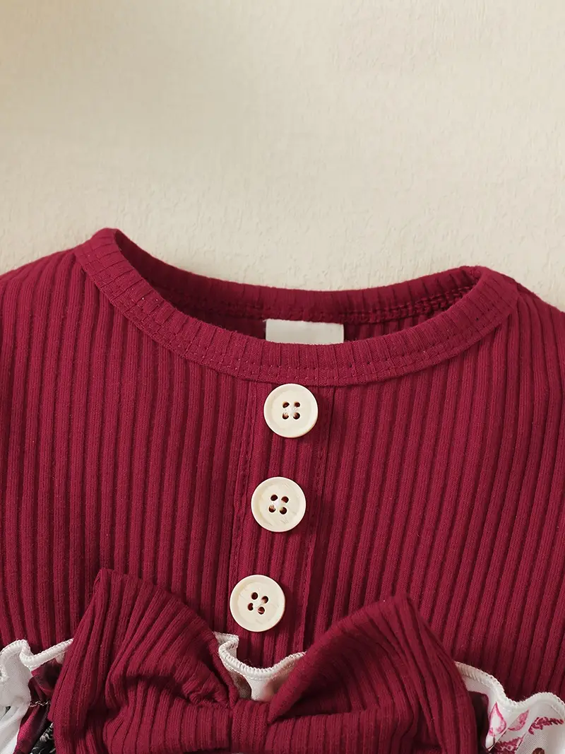 Robe à imprimé floral en lycra pour fille Livraison 8 à 14 jours