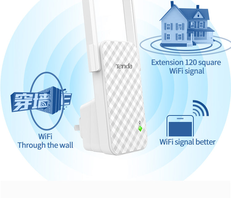 Répéteur WiFi Amplificateur WiFi Extender Antenne Routeur Booster Livraison 15 à 30 jours