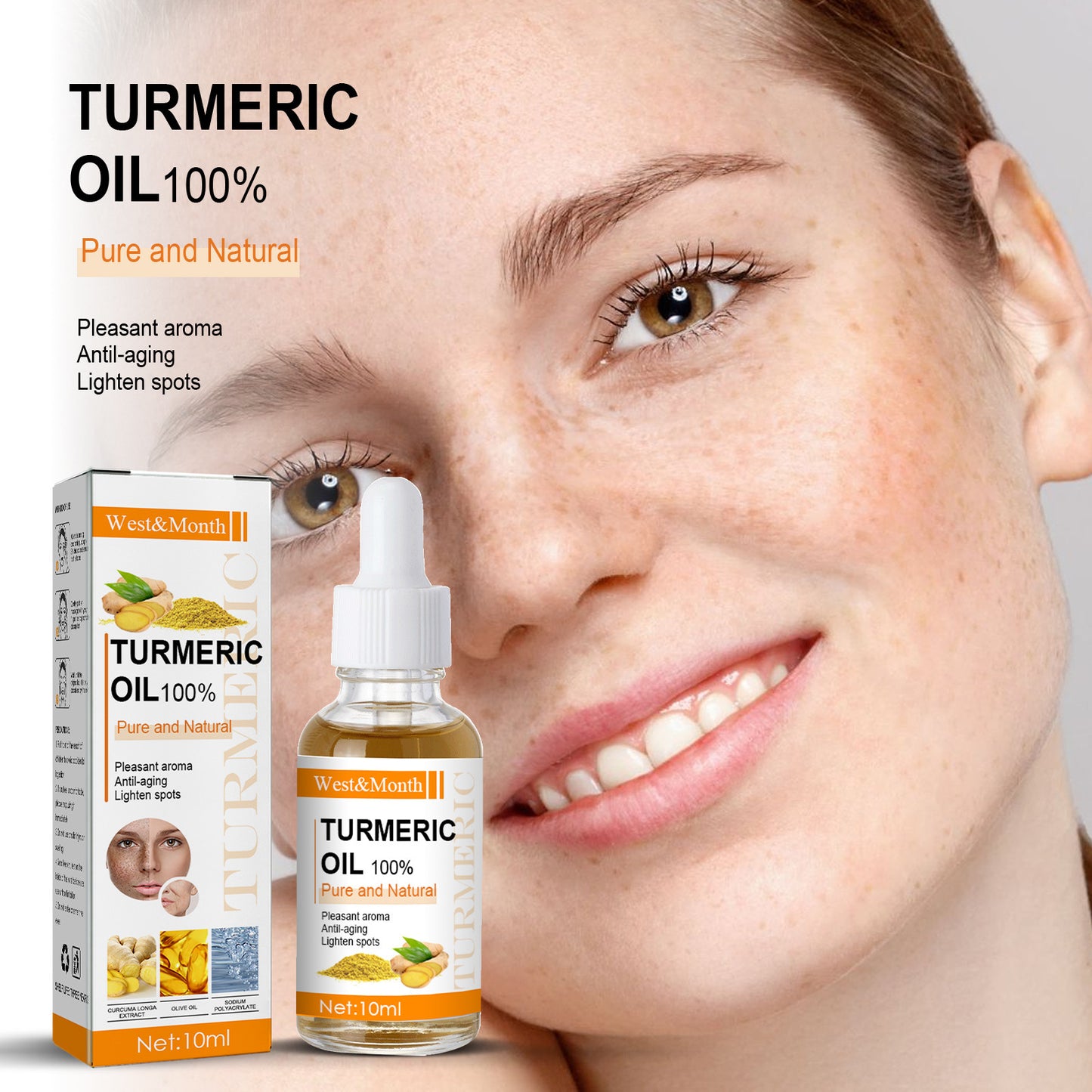 100% Natural Turmeric Moisturizing Oil
