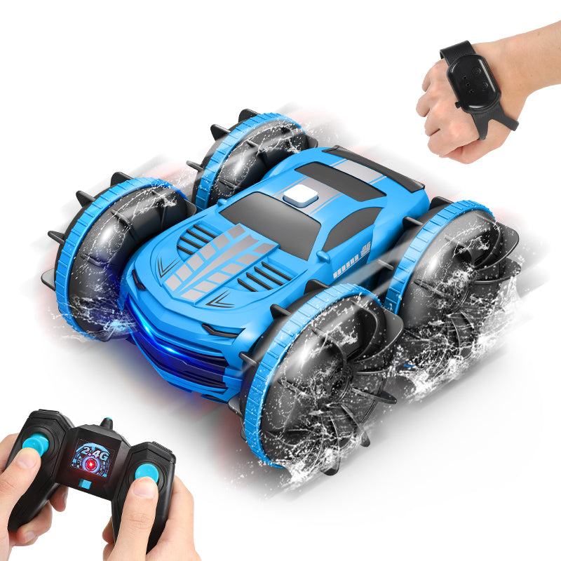 Voiture de cascade tout-terrain RC étanche télécommandée 2,4 GHz 4WD Livraison 15 à 21 jours