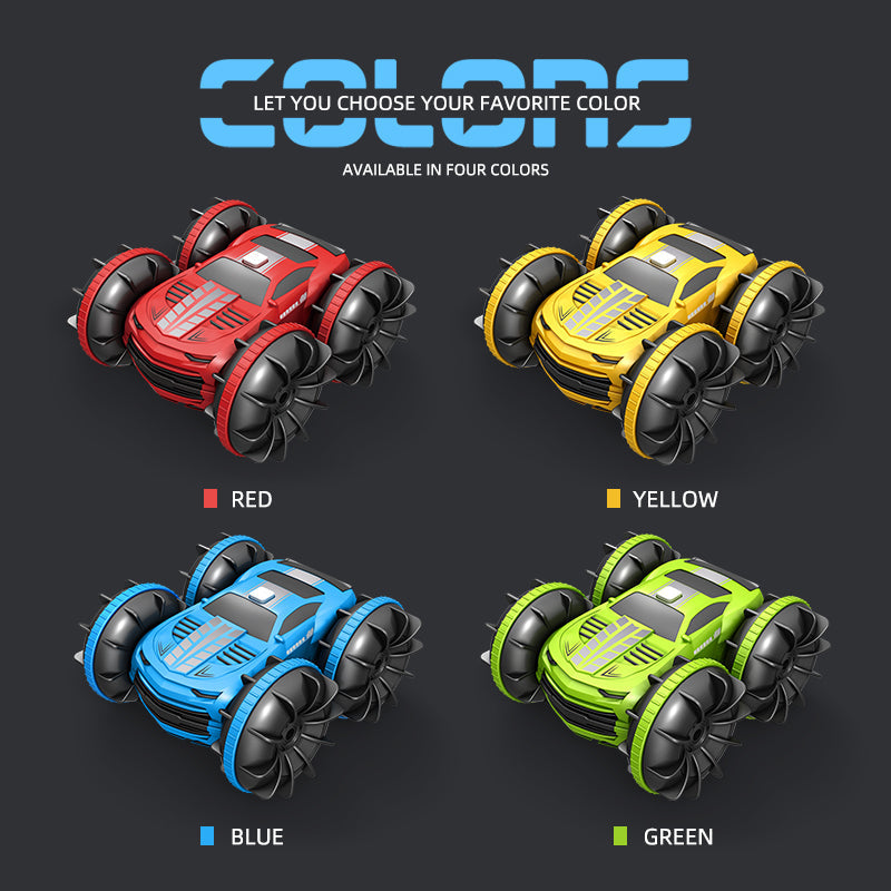 Voiture de cascade tout-terrain RC étanche télécommandée 2,4 GHz 4WD Livraison 15 à 21 jours