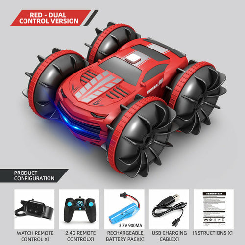 Voiture de cascade tout-terrain RC étanche télécommandée 2,4 GHz 4WD Livraison 15 à 21 jours