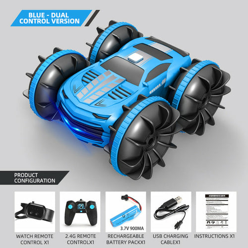 Voiture de cascade tout-terrain RC étanche télécommandée 2,4 GHz 4WD Livraison 15 à 21 jours
