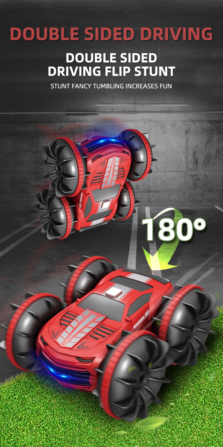 Voiture de cascade tout-terrain RC étanche télécommandée 2,4 GHz 4WD Livraison 15 à 21 jours