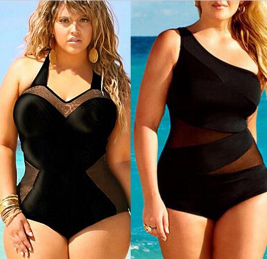 Maillot de bain une pièce rembourré sexy grande taille pour femme Livraison 15 à 30 jours