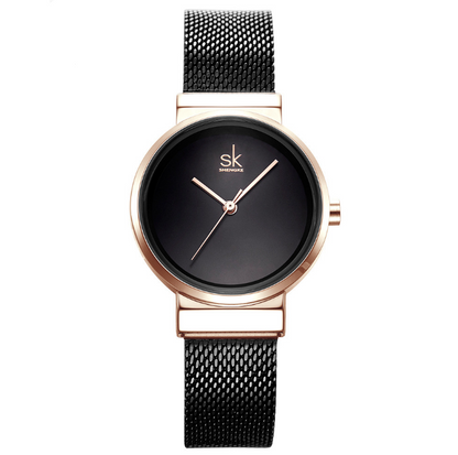 Montre à quartz en acier pour femme Livraison 20 à 30 jours